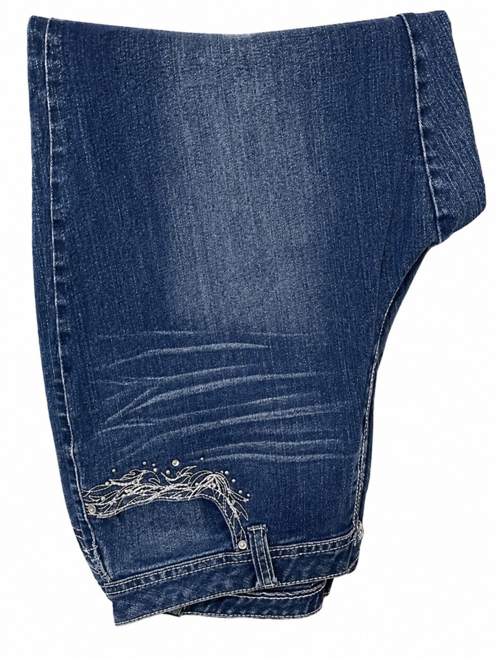 Cato Woman Embellished Dark Wash Jeans – Size 20W